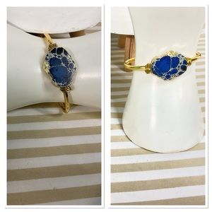 ♨️ 14k Gold Plated Natural Stone Bracelet